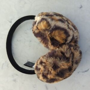 Leopard adjustable ear muffs